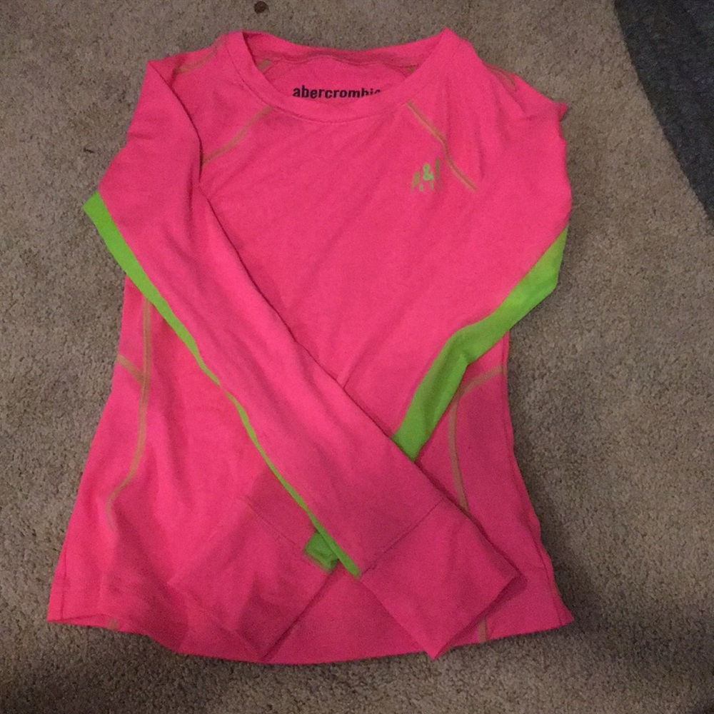 Pink long sleeve shirt